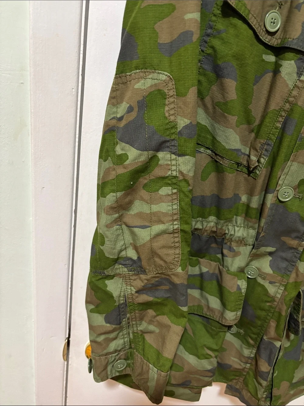 Camouflage J Crew Jacket